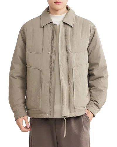 Rene Lion Jacket In Gray