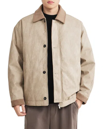 Rene Lion Jacket In Neutral