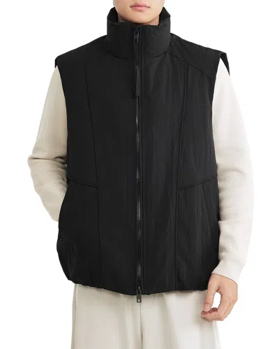 Rene Lion Vest In Gray