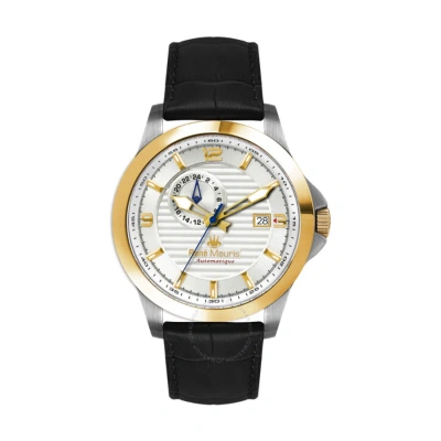 Rene Mouris Cygnus Automatic White Dial Men's Watch 70103rm5 In Black / Gold Tone / White / Yellow