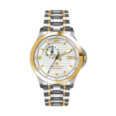 Rene Mouris Cygnus Automatic White Dial Men's Watch 70104rm5 In Metallic