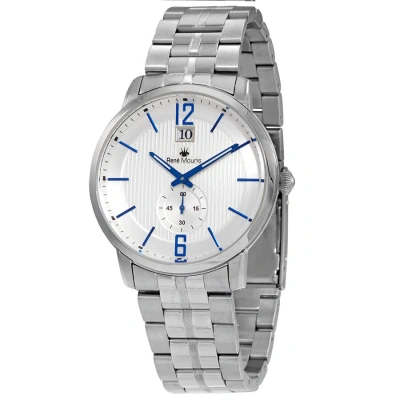 Rene Mouris Executive Silver White Dial Men's Watch 80102rm2 In Neutral