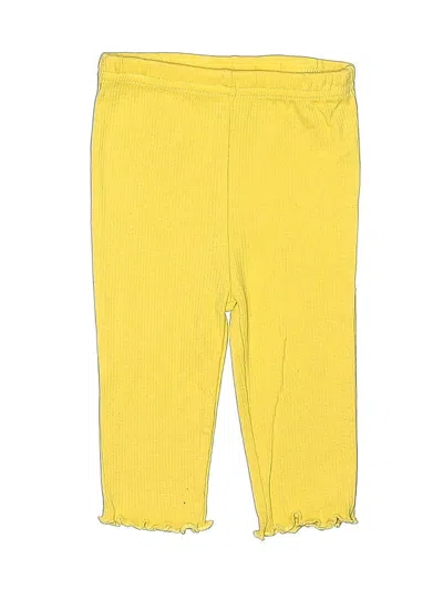 Pre-owned Rene Rofe Babies' Casual Pants In Yellow
