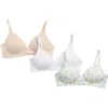 RENE ROFE GIRL RENE ROFE GIRL KIDS' ASSORTED 3-PACK KATY WIRELESS BRAS