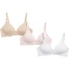 RENE ROFE GIRL RENE ROFE GIRL KIDS' ASSORTED 3-PACK KATY WIRELESS BRAS