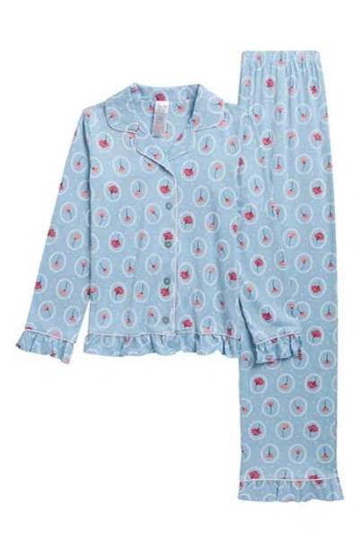 Rene Rofe Kids' 2-piece Pajamas In Blue