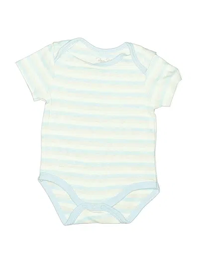 Pre-owned Rene Rofe Babies' Short Sleeve Onesie In Blue