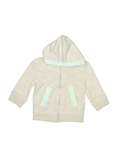 Pre-owned Rene Rofe Babies' Zip Up Hoodie In Brown