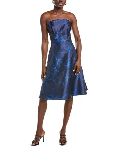 Rene Ruiz A-line Cocktail Dress In Blue