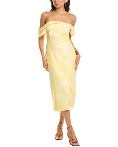 Rene Ruiz A-line Shift Dress In Yellow