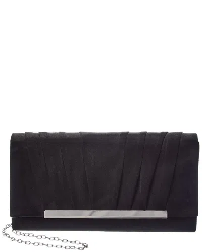 Rene Ruiz Chain Envelope Clutch In Black