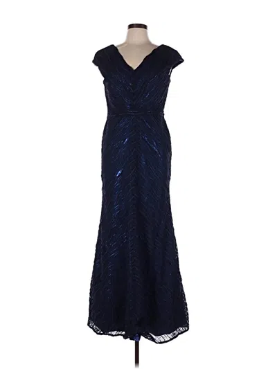 Pre-owned Rene Ruiz Cocktail Dress In Blue