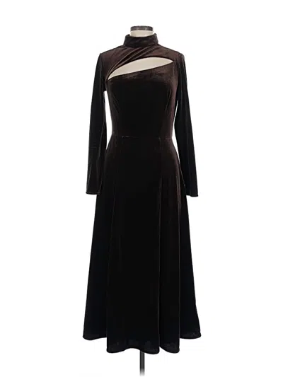 Pre-owned Rene Ruiz Cocktail Dress In Brown