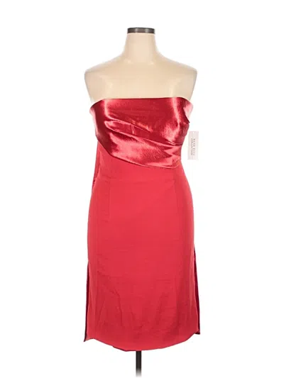 Pre-owned Rene Ruiz Cocktail Dress In Red