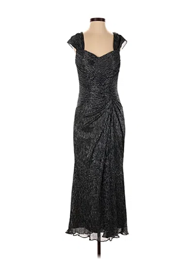 Pre-owned Rene Ruiz Cocktail Dress In Silver