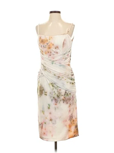 Rene Ruiz Cocktail Dress In White