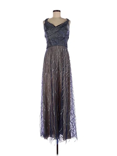 Rene Ruiz Collection Cocktail Dress In Blue