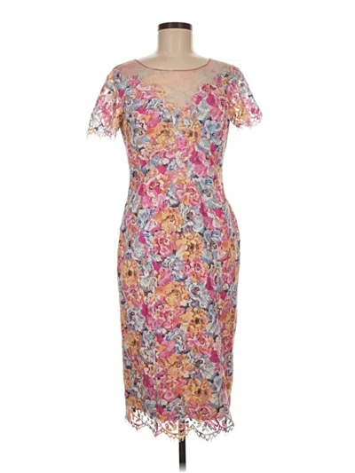 Pre-owned Rene Ruiz Collection Cocktail Dress In Pink