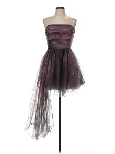 Rene Ruiz Collection Cocktail Dress In Purple