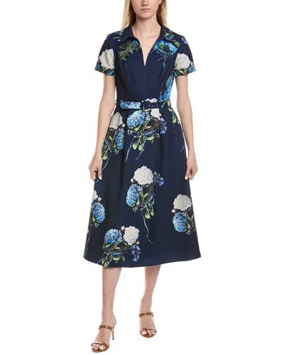 Rene Ruiz Crepe Shirtdress