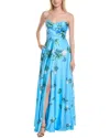 Rene Ruiz Faille Gown