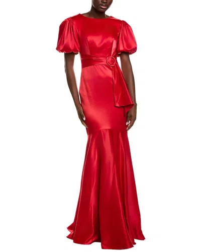 RENE RUIZ RENE RUIZ FIT AND FLARE GOWN