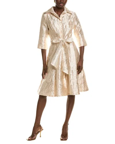 Rene Ruiz Floral Shirtdress In Multi