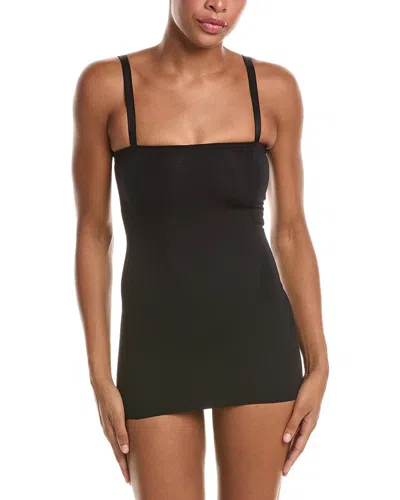 Rene Ruiz Full Bodysuit Slip Dress In Pattern