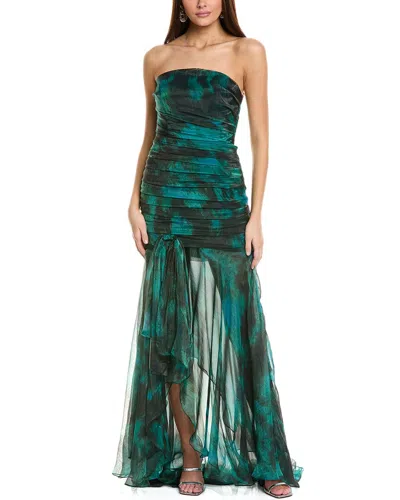 Rene Ruiz Gown In Blue
