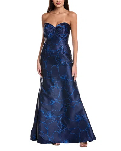 Rene Ruiz Gown In Blue