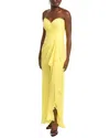 Rene Ruiz Gown In Yellow
