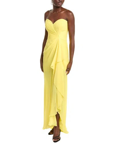 Rene Ruiz Gown In Yellow