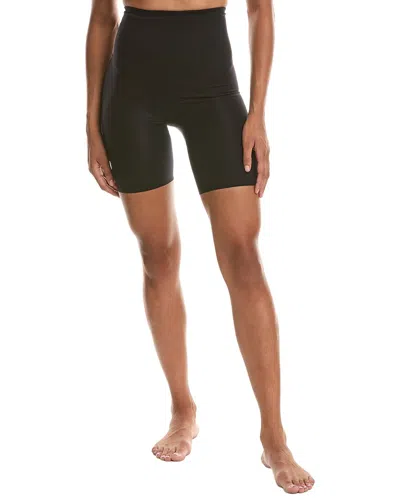 Rene Ruiz High-rise Shaper Short In Black