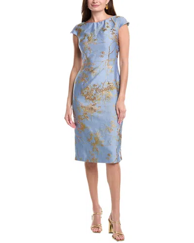 Rene Ruiz Jacquard Cocktail Dress