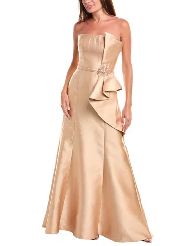 Rene Ruiz Mermaid Gown In Neutral