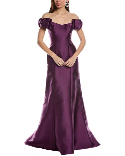 Rene Ruiz Mermaid Gown In Purple