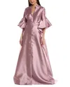 Rene Ruiz Mikado Shirt Gown
