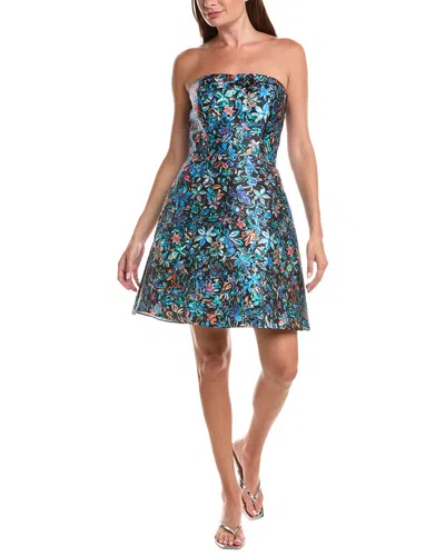 Rene Ruiz Mini Column Dress In Multi