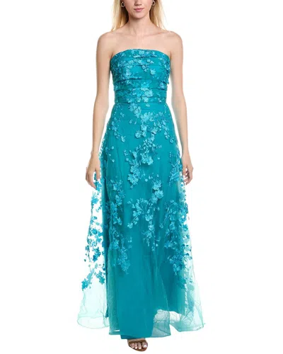 Rene Ruiz Off-the-shoulder Gown