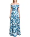 Rene Ruiz Off-the-shoulder Gown