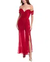 Rene Ruiz Wide Leg Jumpsuit In Red