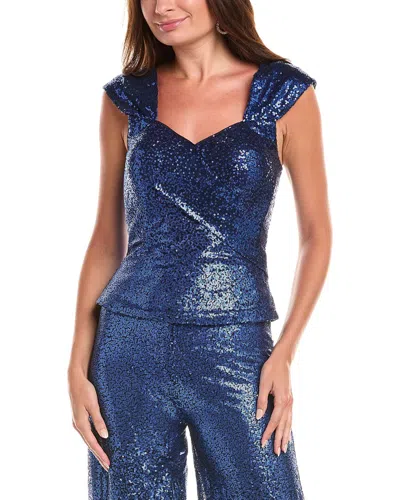 RENE RUIZ OFF-THE-SHOULDER SEQUIN TOP