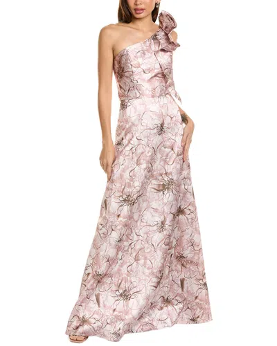 Rene Ruiz One-shoulder A-line Gown