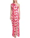 Rene Ruiz One-shoulder Gown