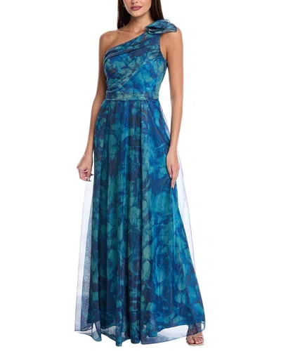 RENE RUIZ RENE RUIZ ONE-SHOULDER ORGANZA GOWN