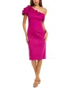 Rene Ruiz One-shoulder Sheath Dress