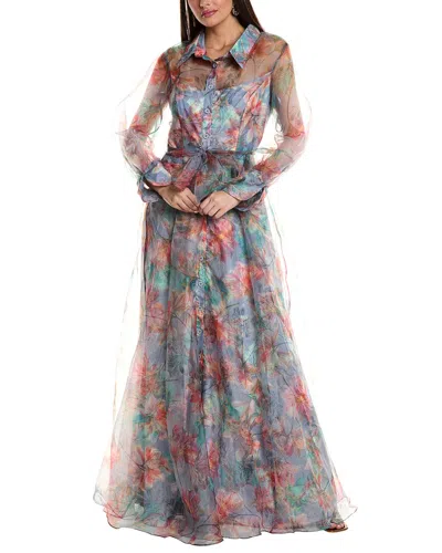 Rene Ruiz Organza Shirt Gown