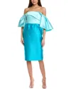 Rene Ruiz Off-the-shoulder Cocktail Dress