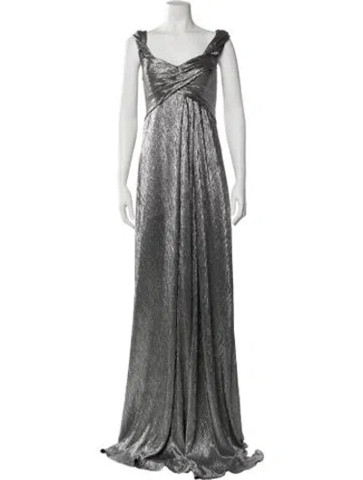 Pre-owned Rene Ruiz Square Neckline Long Dress W/ Tags In Multi