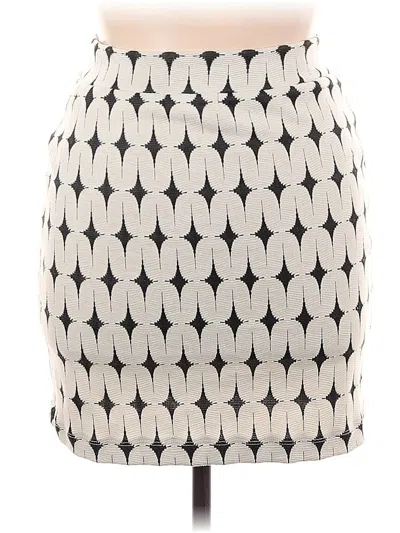 Pre-owned Renee C Active Skirt In White